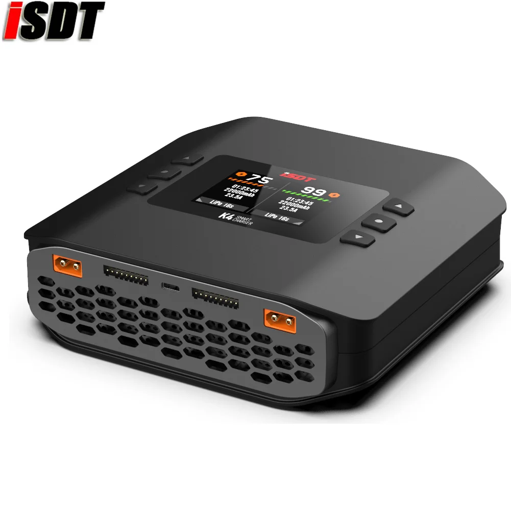 Isdt K4 Dual Lipo Charger - ISDT K4 เครื่องชาร์จแบตเตอรี่คู่ AC 400W DC